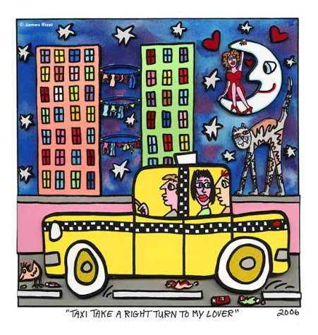 Neue Arbeiten von James Rizzi Bild: Neue Arbeiten von James Rizzi