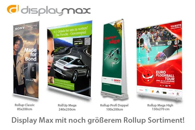 Die neuen Rollup Classics zum Sonderpreis Bild: Die neuen Rollup Classics zum Sonderpreis