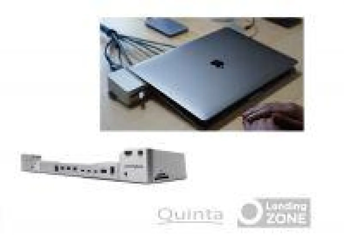 Mit insgesamt 16 Anschlüssen bringt LandingZone die bisher fortschrittlichste Dockingstation für MacBooks auf den Markt.