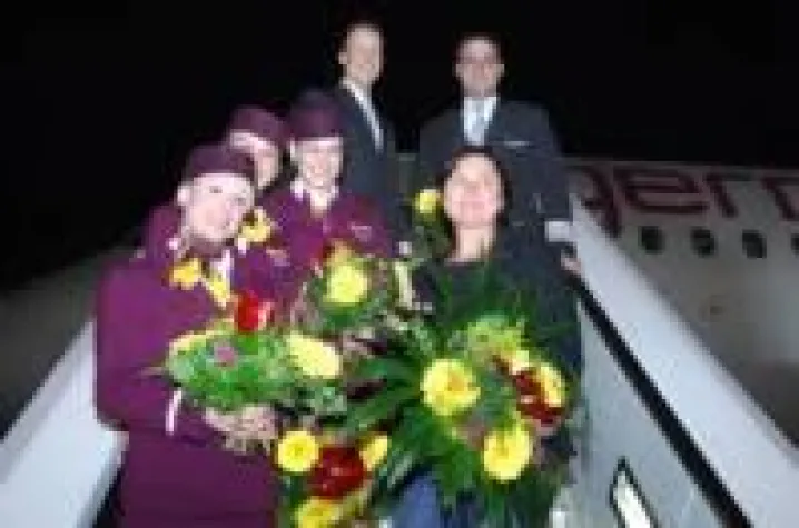 Bild: Erstflug Germanwings Stuttgart