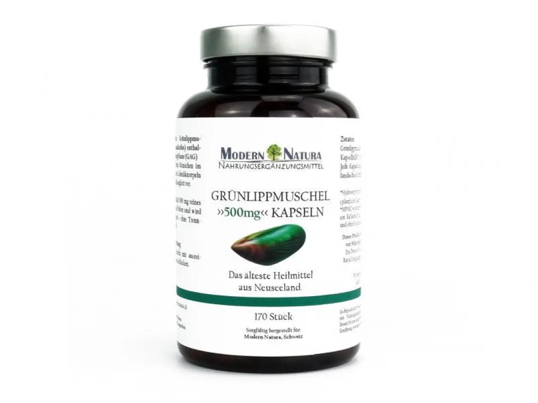 Grünlipp Muschel Kapseln