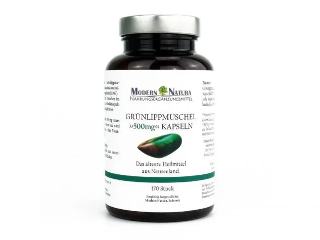 Grünlippmuschel stärkt Gelenke Bild: Grünlippmuschel stärkt Gelenke