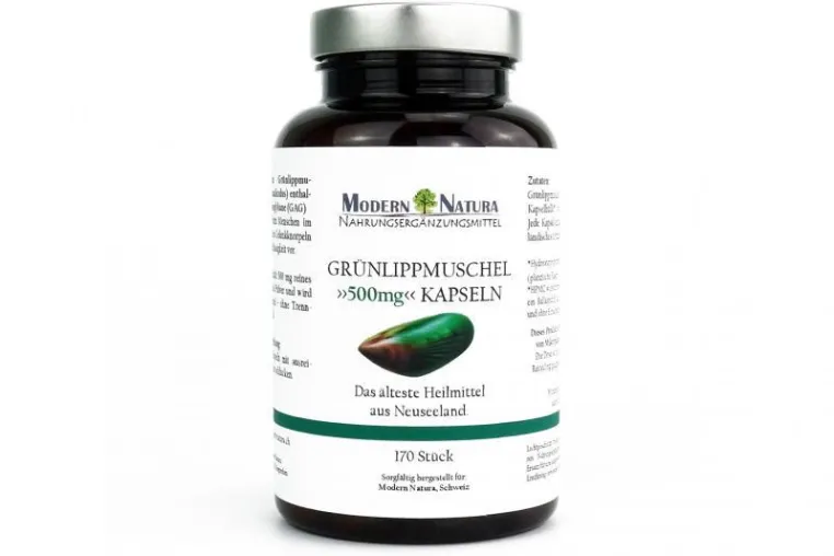 Grünlippmuschel stärkt Gelenke Bild: Grünlippmuschel stärkt Gelenke