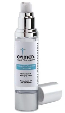 Bild: Bio-basisches Sauerstoff Q10-Serum von OVIMED