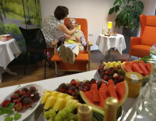 Bild: Wohlfühlmomente im Seniorenzentrum der Zieglerschen