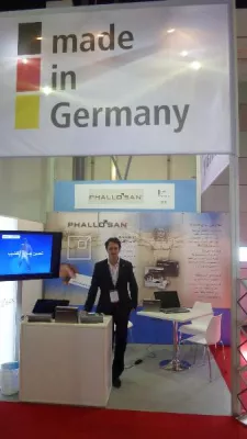 Bild: Prostata-Nachsorge mit PHALLOSAN® auf der "Arab Health" in Dubai