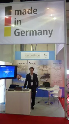 Bild: Prostata-Nachsorge mit PHALLOSAN® auf der "Arab Health" in Dubai