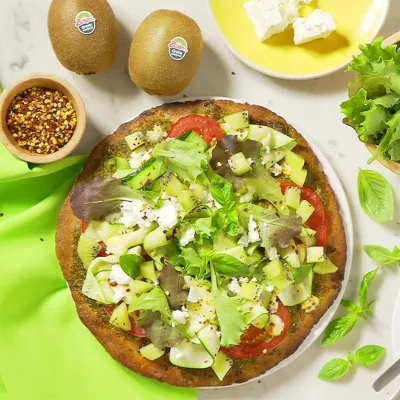 Bild: Ernährungstrend gesundes Fastfood: Unkompliziert genießen mit Zespri® Green Kiwi!