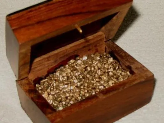 Bild: Gold - Sicherheit durch ewige Werte