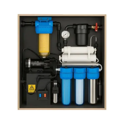 Bild: Autarke Wasseraufbereitung für Boote, Offgrid-Projekte und Krisenvorsorge