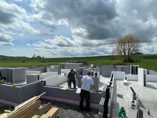 Bild: ICF Bauweise: Die Zukunft des energieeffizienten Massivhausbaus