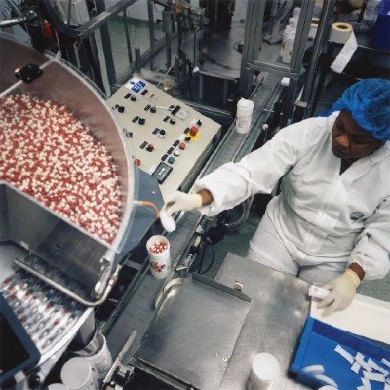 Produktion in Dublin, Quelle Rottapharm | Madaus