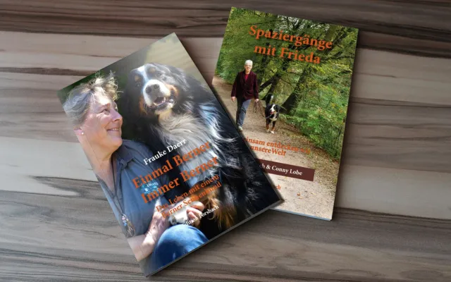 Bild: Traumhund Berner: Zwei neue Hundebücher mit Herz feiern die besondere Beziehung zwischen Mensch und Hund