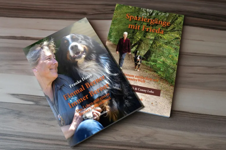 Bild: Traumhund Berner: Zwei neue Hundebücher mit Herz feiern die besondere Beziehung zwischen Mensch und Hund