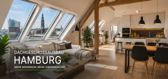 Bild: Mehr Wohnraum ohne neues Grundstück: Warum Hamburgs Dächer wieder in den Fokus rücken