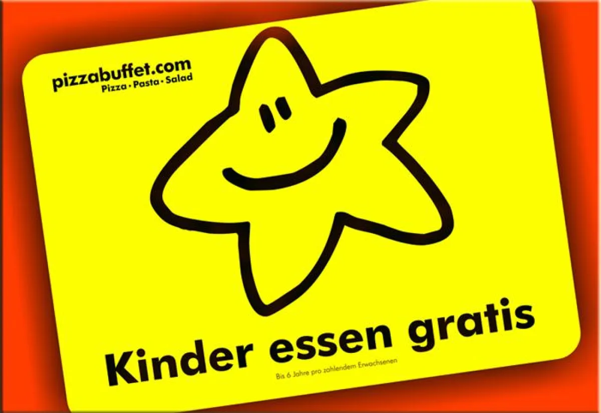 Pizza Buffet - Kinder essen Gratis