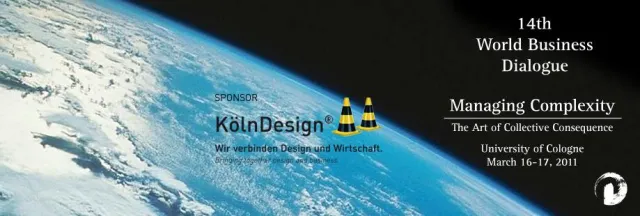 Bild: KölnDesign unterstützt den “14. World Business Dialogue”