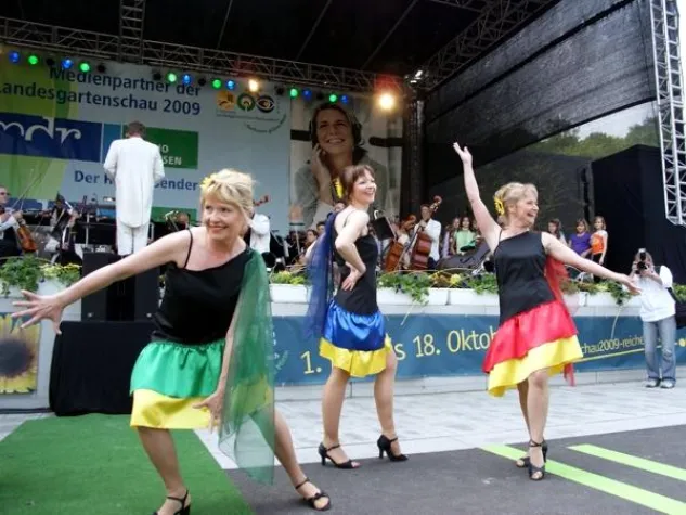 Abschlussveranstaltung der 5. Sächsischen Landesgartenschau Reichenbach 2009 Bild: Abschlussveranstaltung der 5. Sächsischen Landesgartenschau Reichenbach 2009