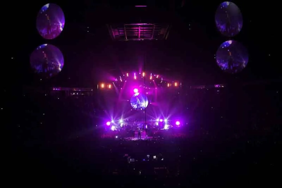 Coldplay Produktion ?Mylo Xyloto? (Foto: Louise Stickland/XL Video, frei zur Veröffentlichung bei Na