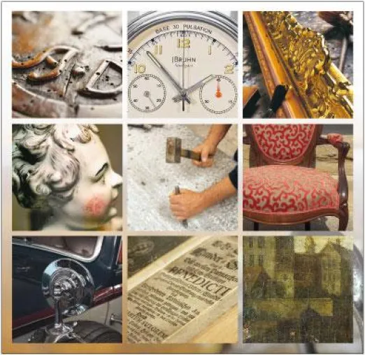 Bild: Die Kunst der Restaurierung - Ausstellung WERTE 2012 präsentiert die Erhaltung von Antiquitäten