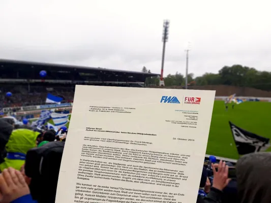 Bild: Nach Eskalation des Karlsruher Stadion-Streits: Stadträte fordern KSC und Stadt zur Mediation auf
