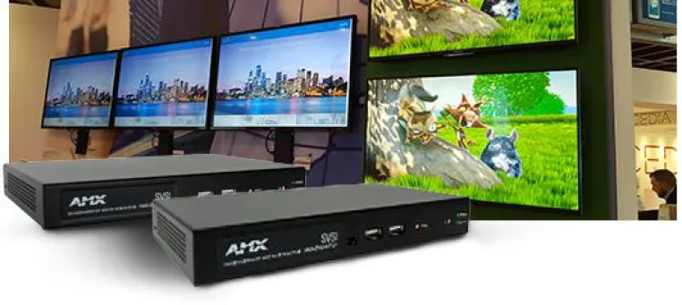 Bild: HARMAN Professional Solutions zeigt visuell verlustfreie 4K Ultra HD Inhalte über Standard-Ethernet-Netzwerke