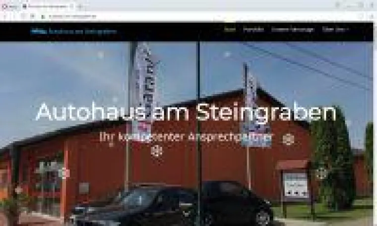 Autohaus am Steingraben ab jetzt bei cmsGENIAL Bild: Autohaus am Steingraben ab jetzt bei cmsGENIAL