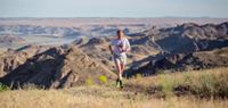Bild: pjur active bei Tengri Ultra Trail in Kasachstan
