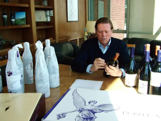 Bild: Belvini.de präsentiert Aurelio Montes mit handsignierten Weinen Montes Alpha M, Folly und Purple Angel