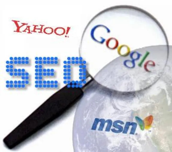 Bild: Webseite und Suchmaschinen - S(E)O werden Sie gefunden