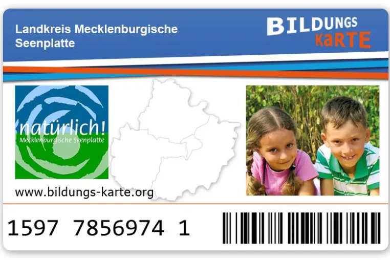 Bild: Landkreis Mecklenburgische-Seenplatte setzt auf Sodexo Bildungskarte