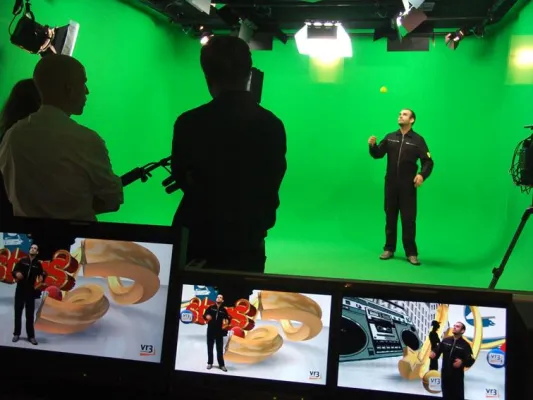 Bild: Virtuelle Studios machen professionelles Videomarketing und Corporate TV auch für Mittelstand erschwinglich