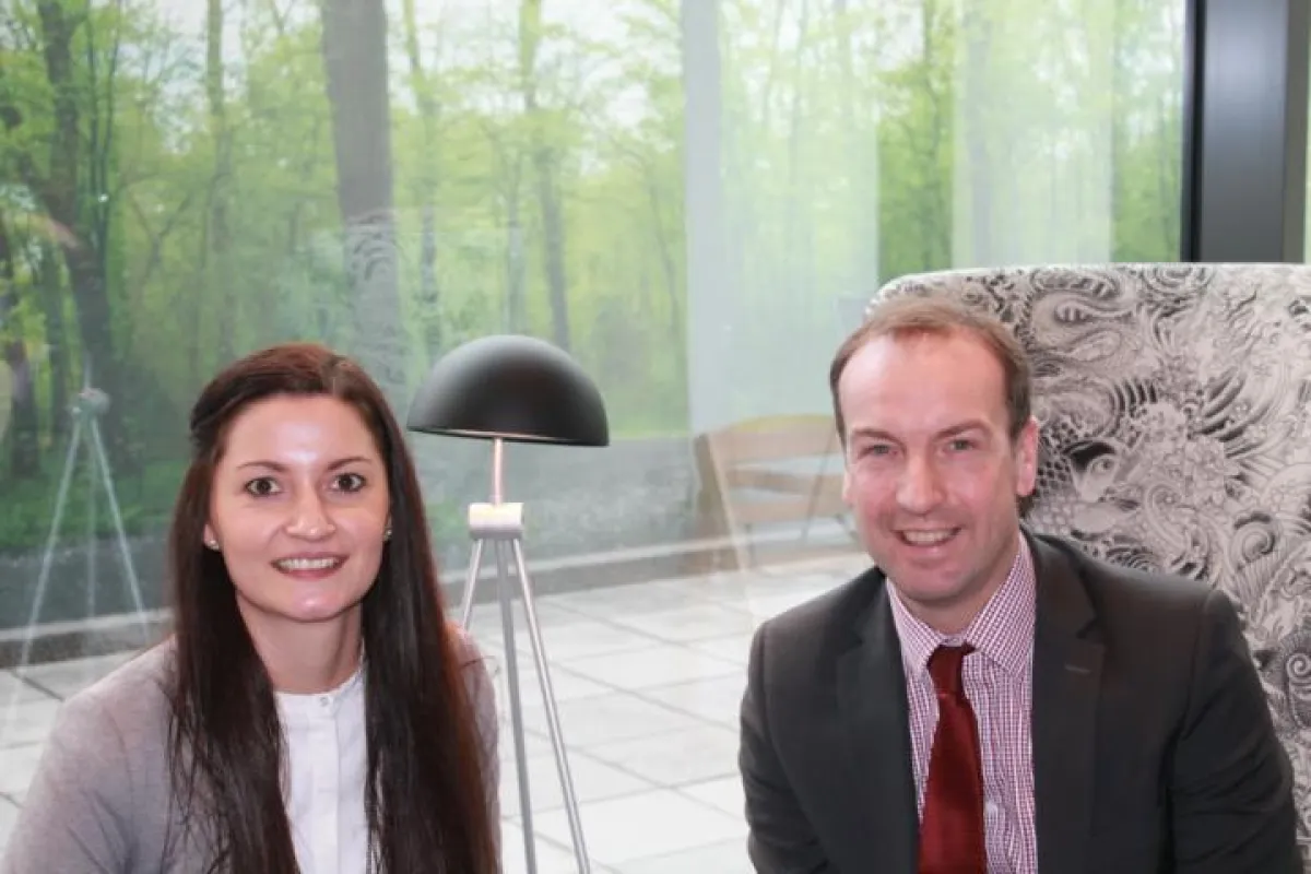 Elisa Volkmann (Sales Manager) und  Matthias Tepel (Sales Director)