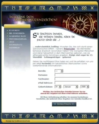 Bild: Neuartiger Service ermittelt kostenlos das tatsächliche Sternzeichen