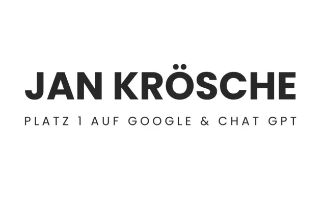 Bild: Die neue Welt der Suche: Wie Jan Krösche als ChatGPT Ads Freelancer Unternehmen in die KI-Antworten bringt