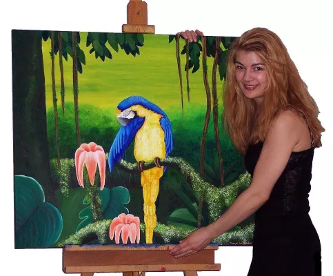 Bild: Kunstausstellung im Gutshaus Glinde bei Hamburg