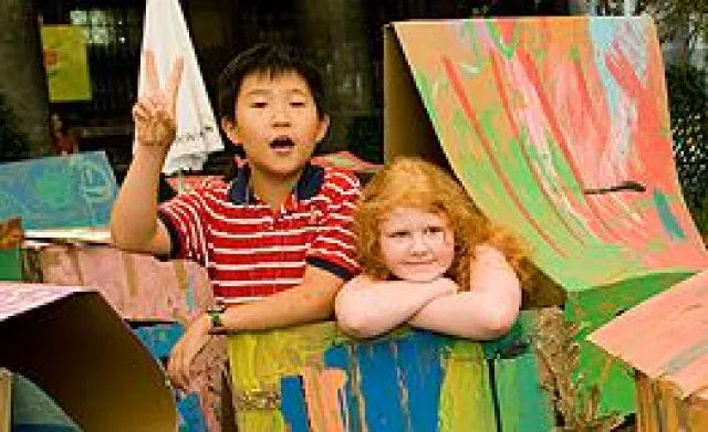 Bild: Kinderstadt im Wiener Rathaus