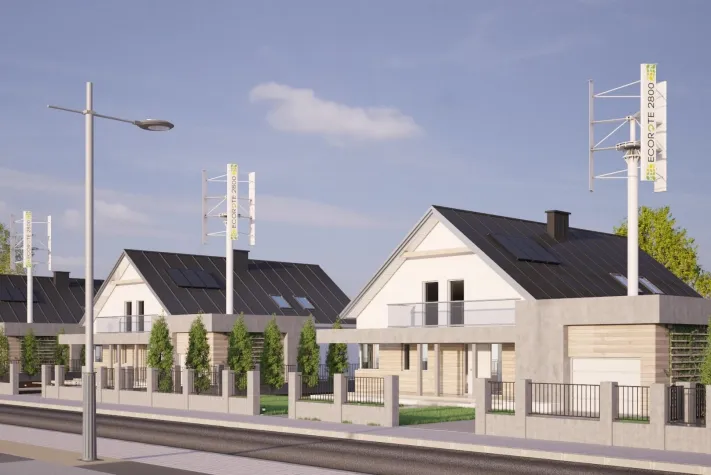 Bild: ECOROTE – Kleinwindanlagen extrem leise