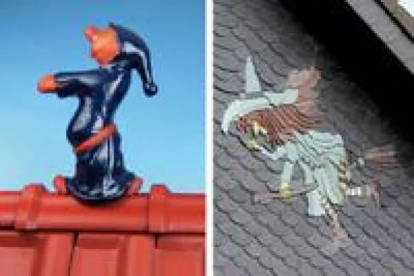 Bild: Kunstvolle Akzente auf dem Hausdach mit elegantem Dachschmuck