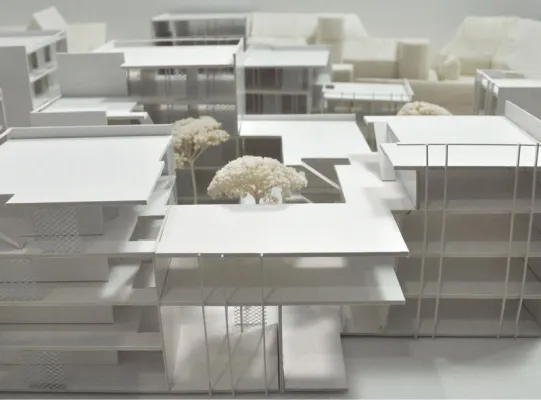 Architektur-Studierende der TH Nürnberg entwickeln überzeugende Lösungen für eine Altstadtgasse Bild: Architektur-Studierende der TH Nürnberg entwickeln überzeugende Lösungen für eine Altstadtgasse