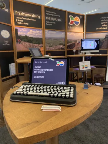 Bild: Lemniscus ist zum 6-ten Mal beim Heilpraktikerkongress im April in Baden-Baden vertreten