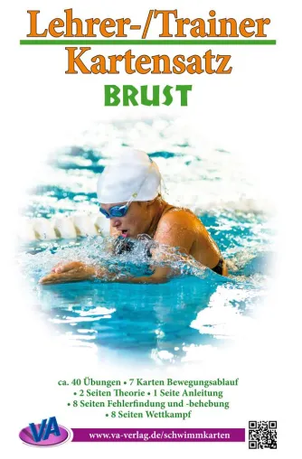 Bild: Arbeitskarten zum Schwimmen lernen in Deutsch und in Englisch