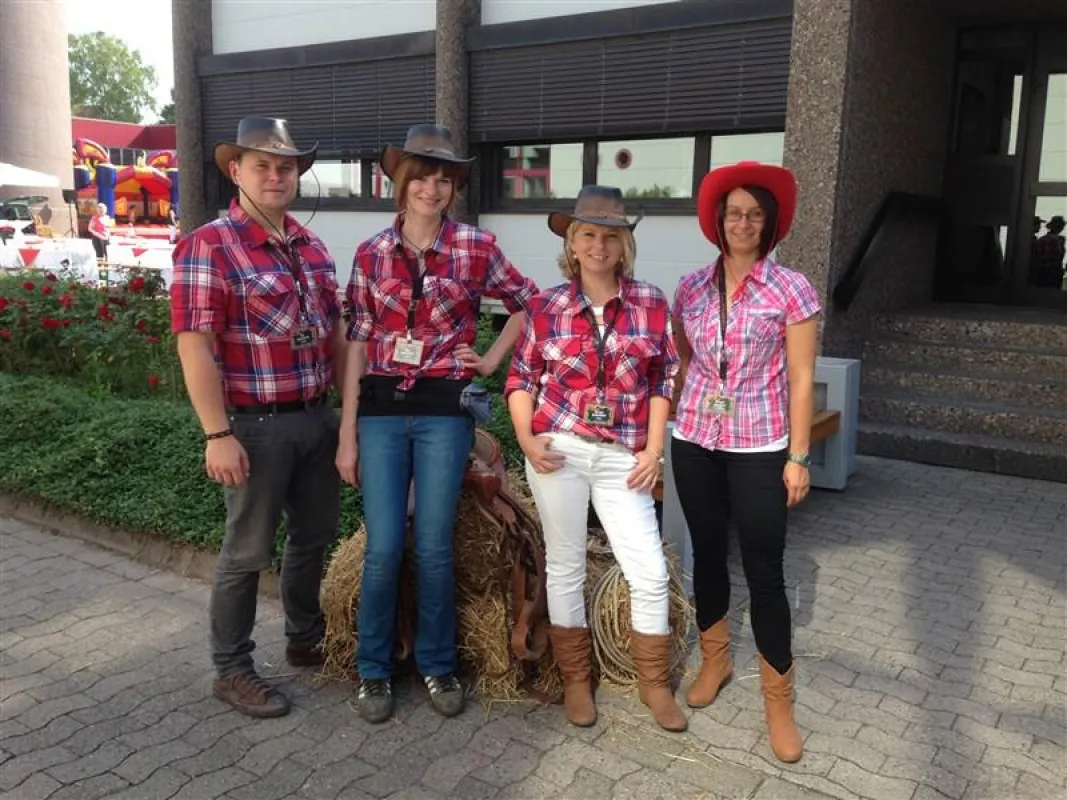 Eingespieltes Organisations-Team. Quelle: beclever werbeagentur AG.