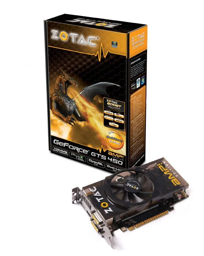 ZOTAC GeForce GTS 450 Serie