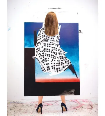 Meisterschülerin Julia Daukzsa mit 35 imposanten Gemälden - „Junge wilde“ Künstlerin mit Ausstellung in Neuss Bild: Meisterschülerin Julia Daukzsa mit 35 imposanten Gemälden - „Junge wilde“ Künstlerin mit Ausstellung in Neuss