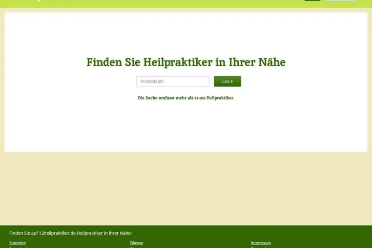 Bild: Neues Heilpraktikerportal