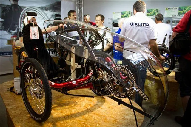 Bild: Liegedreiräder - ICLETTA präsentiert Neuheiten auf der Spezialradmesse SPEZI 2012 in Germersheim