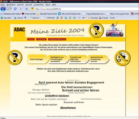 Bild: Gute Vorsätze für 2009 spielend umsetzten