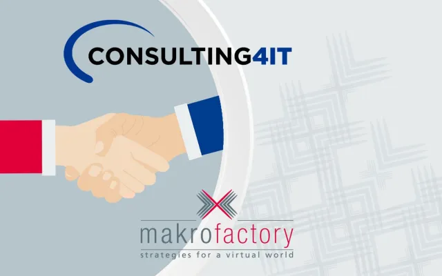 Bild: Makro Factory und Consulting4IT starten strategische Zusammenarbeit Vereinte Expertise für mehr Kundennutzen.