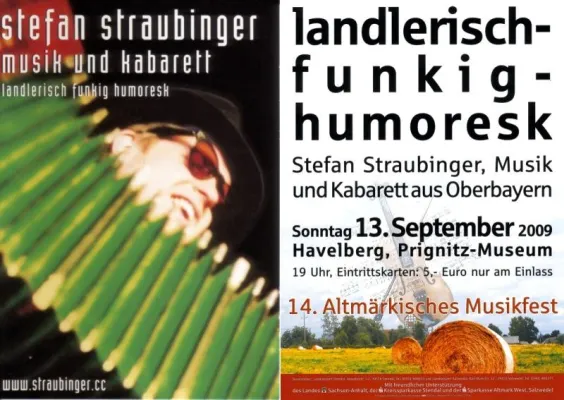 Bild: 14. Altmärkisches Musikfest - Musik und Kabarett mit Stefan Straubinger in Havelberg